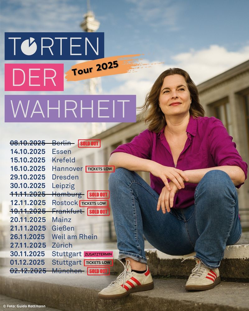Tourplakat mit Terminen 
