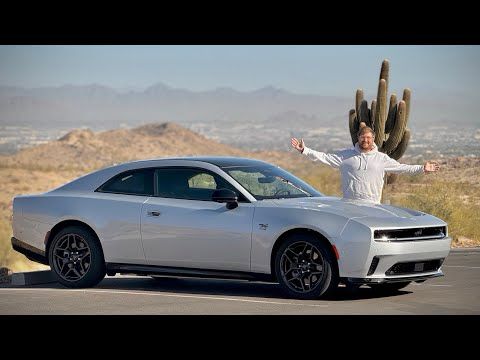 I Drive The Dodge Charger EV For The First Time! A Bad Muscle Car & A Bad Electric Car