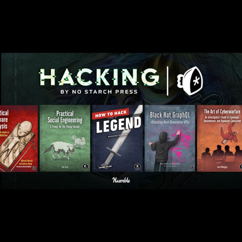 Humble Tech Book Bundle: Hacking 2023 by No Starch