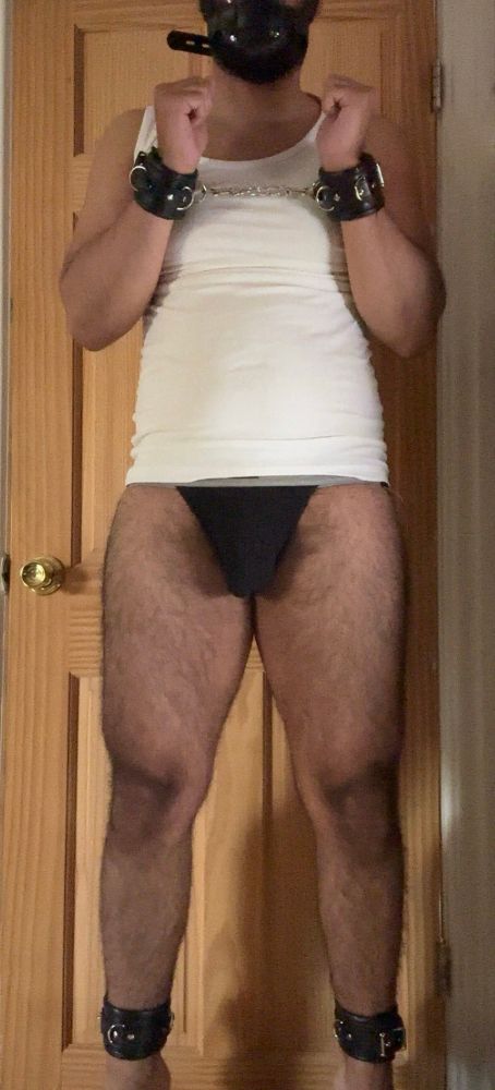 Cuffed and accounted for. 