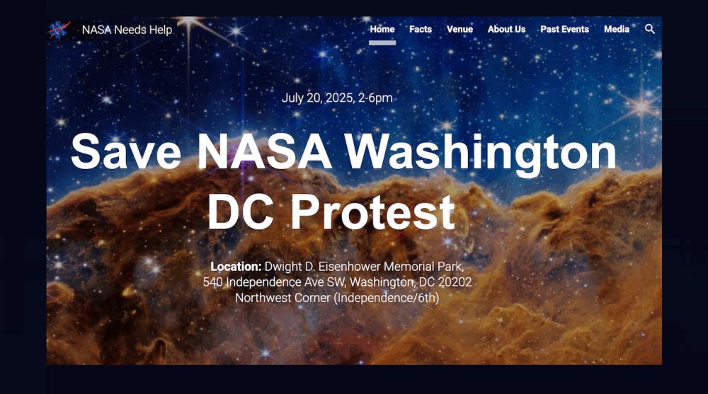Upcoming "Save NASA" Protest In Washington, DC