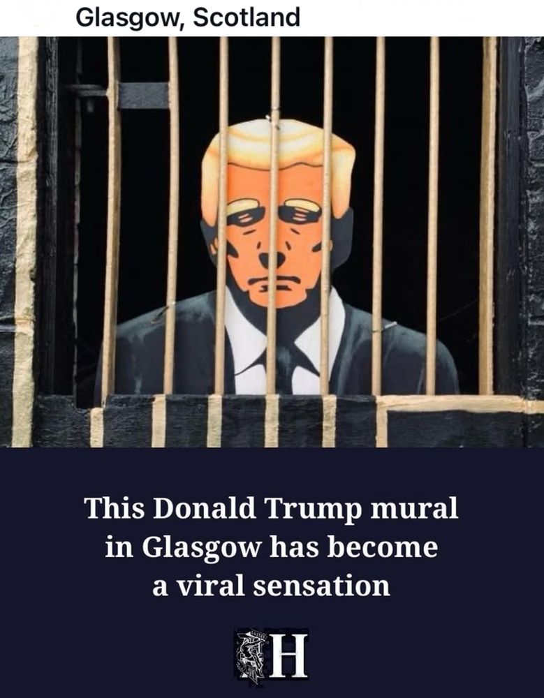 This Donald Trump mural in Glasgow has become a viral sensation 