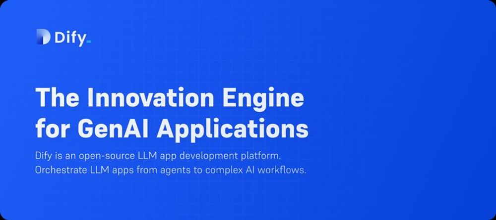 GitHub - langgenius/dify: Dify is an open-source LLM app development platform. Dify's intuitive interface combines AI workflow, RAG pipeline, agent capabilities, model management, observability features and more, letting you quickly go from prototype to production.