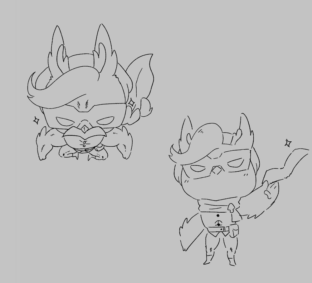 a buffed out Rozzie aka OwlBearMan. Watch out for her mustache batarang~