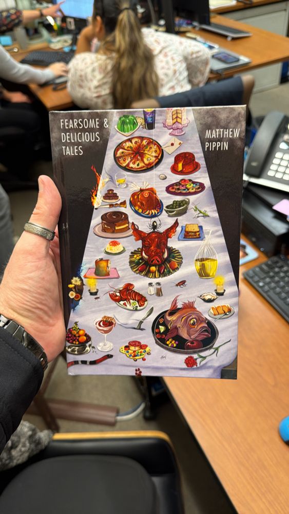 The cover of Fearsome & Delicious Tales 