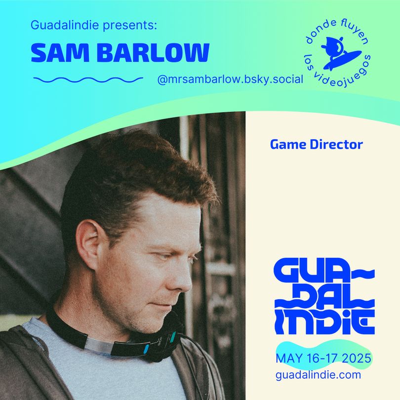 Sam Barlow will be a speaker at Guadalindie 2025