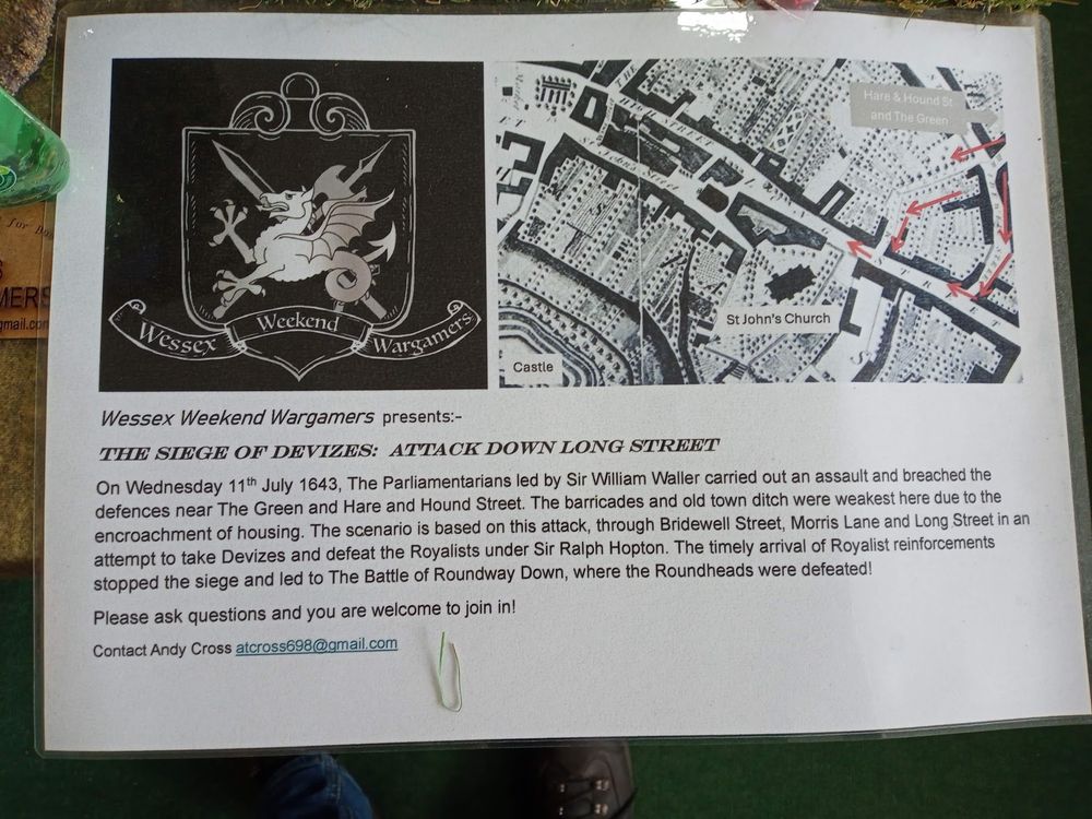 Siege of Devizes information 