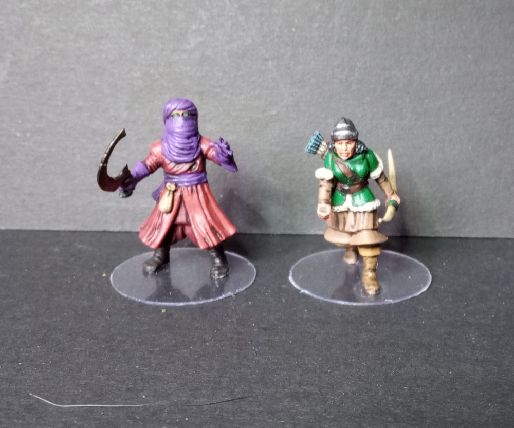 A cultist and a ranger.