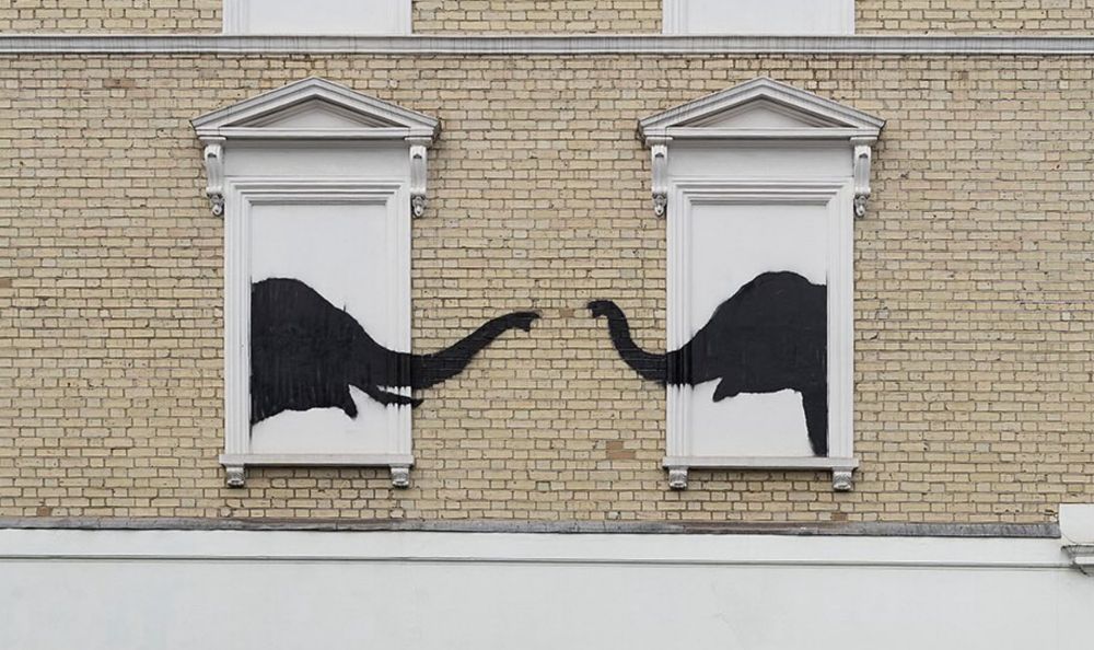 Another new Banksy has popped up in west London