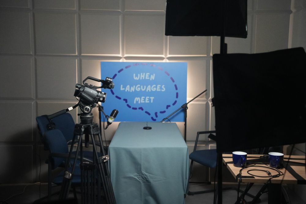 When Languages Meet podcasting room