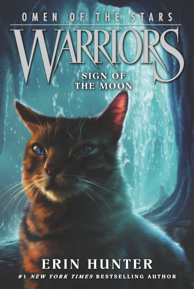 Cover of the Warrior Cats Book "Sign of the Moon", written by Erin Hunter.