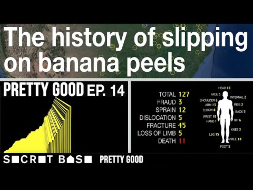 The history of slipping on banana peels | Pretty Good, episode 14