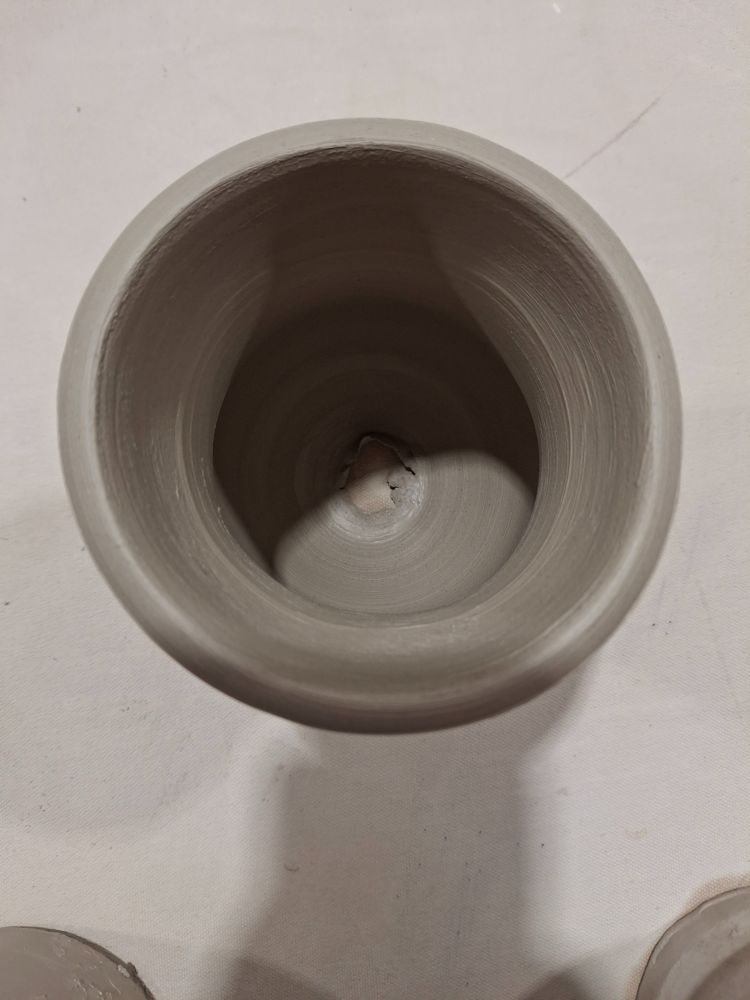 My walls look pretty even, can see the hole in the bottom.