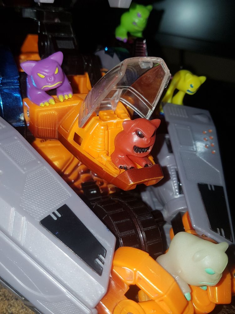 Close-up of the cockpit where a mordle sits