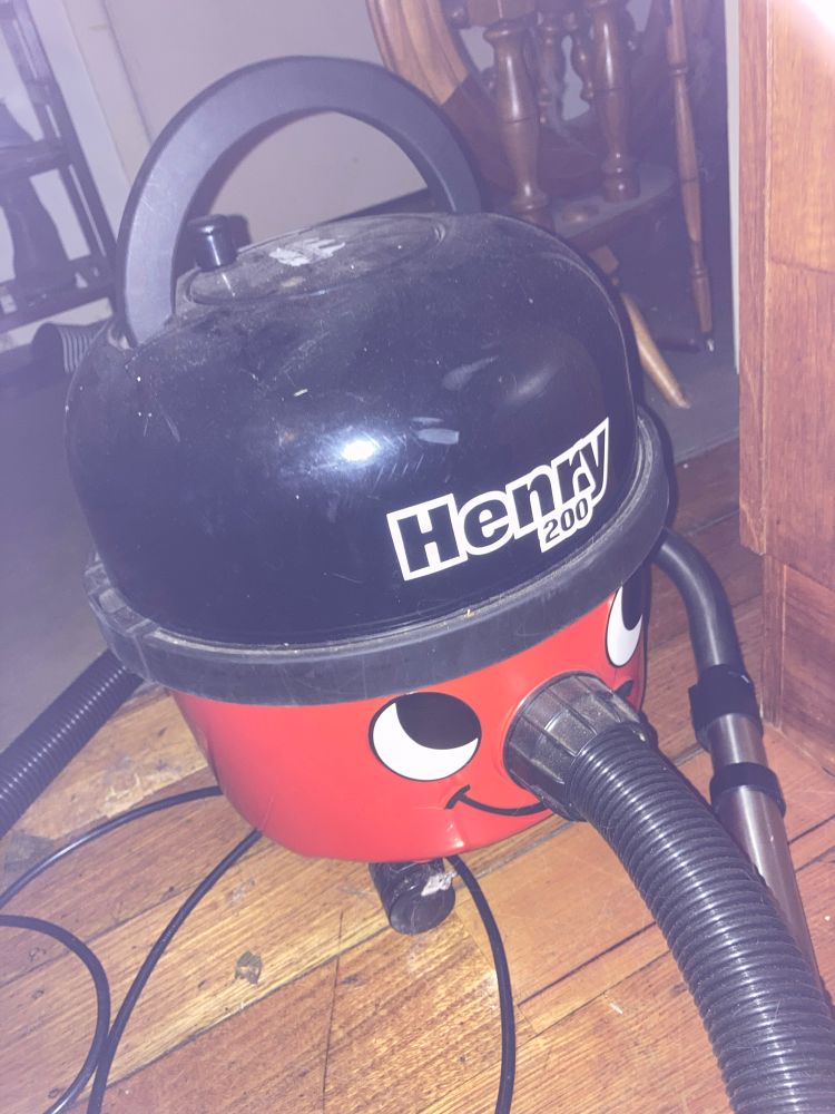Photo of a Henry vacuum cleaner