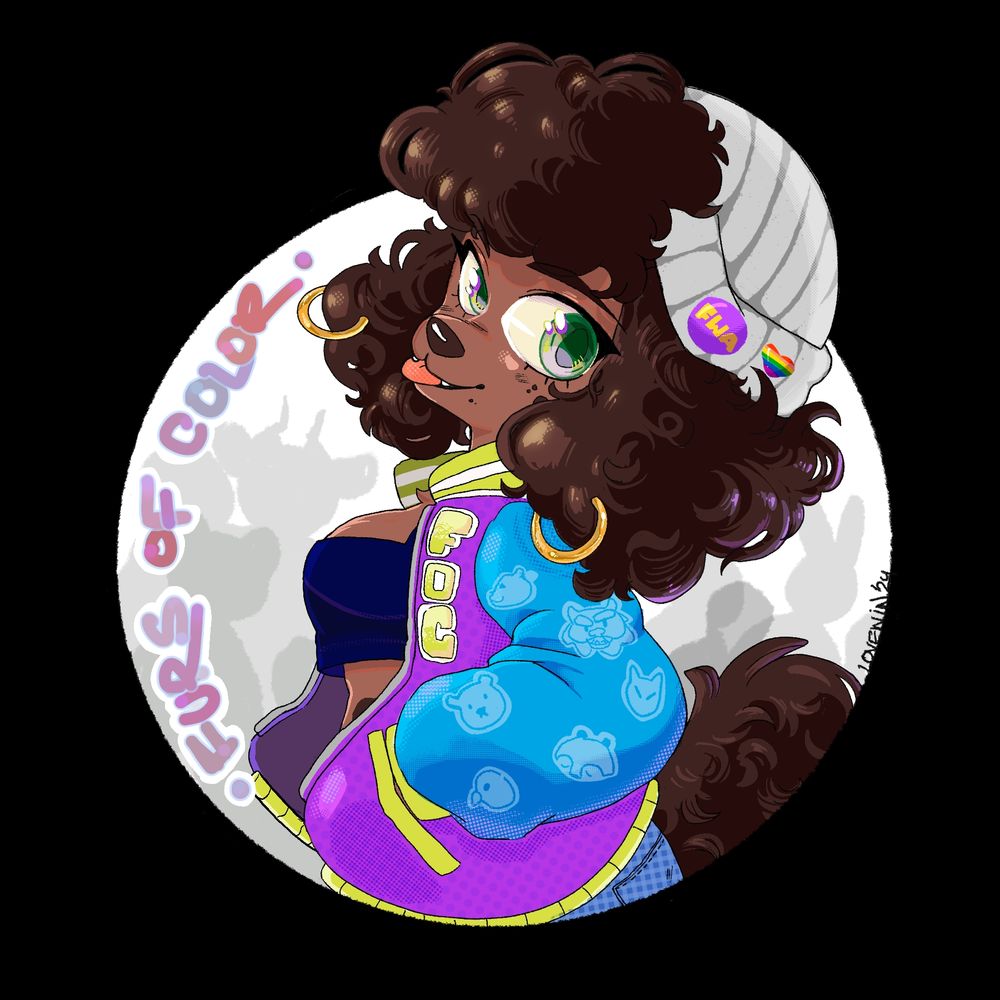 Furs of Color Mascot 