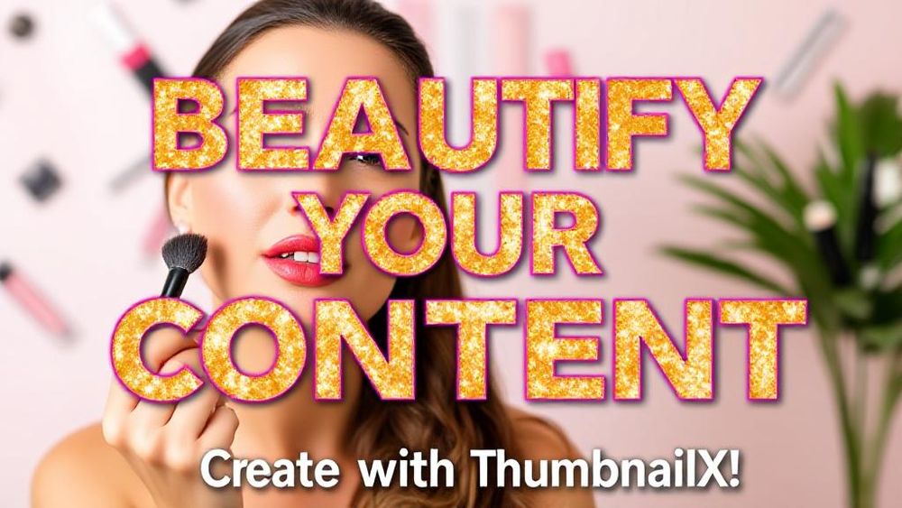 Unlock Beauty Secrets with AI Thumbnails!