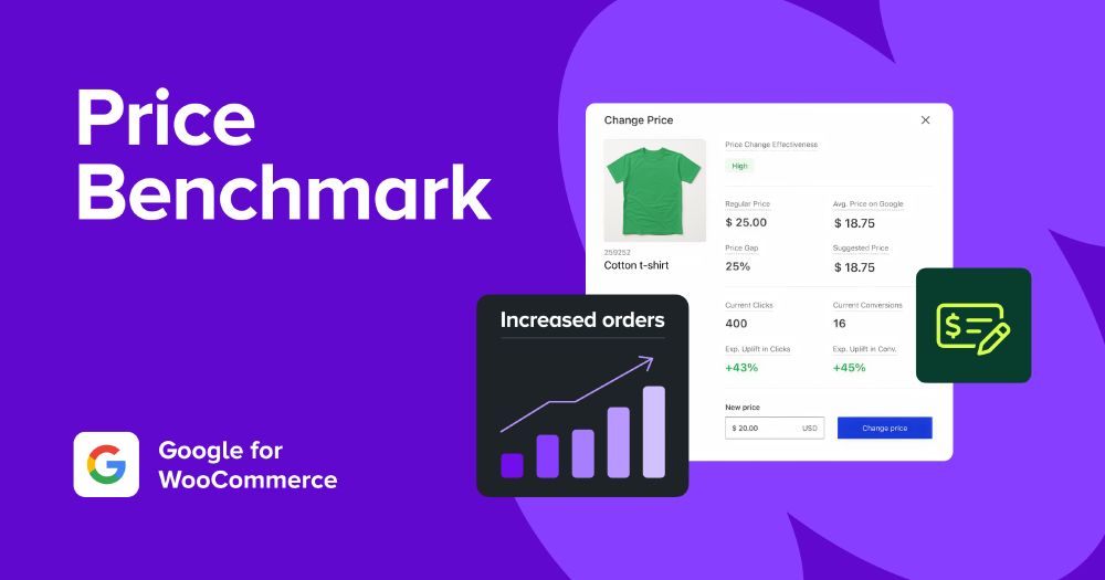 Price Benchmark: Google for WooCommerce.