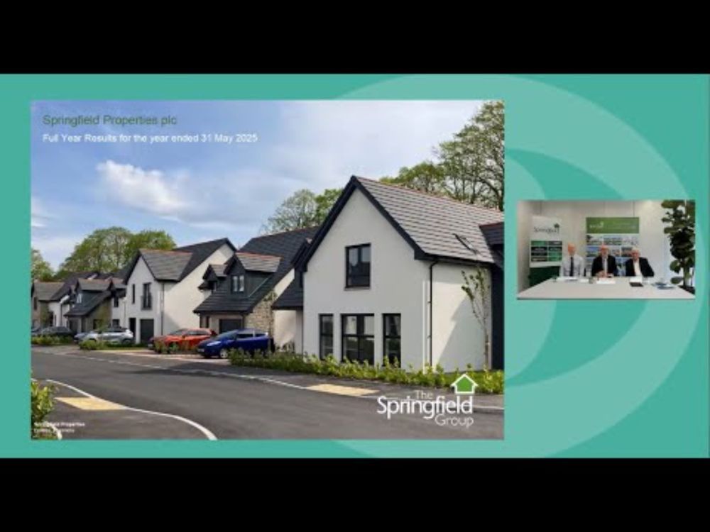 Springfield Properties - Investor Presentation (FY Results) - September 2025