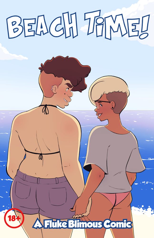 Comic cover for Beach Time