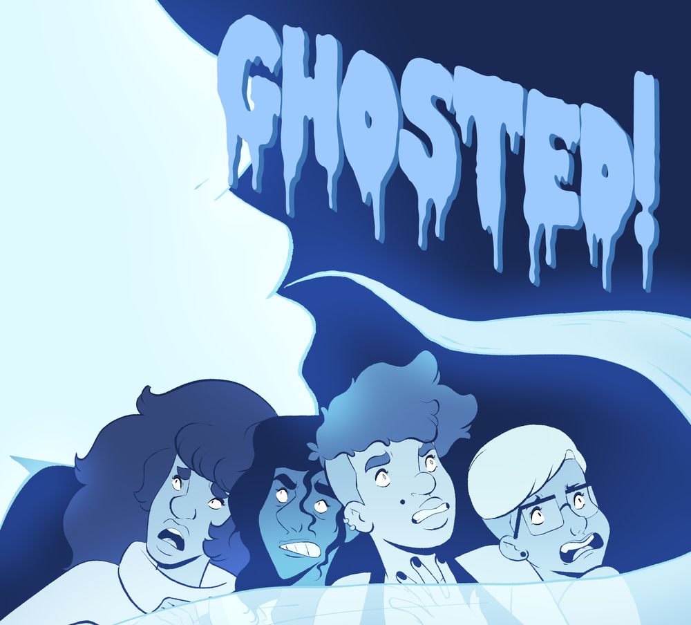 Comic cover for Ghosted!