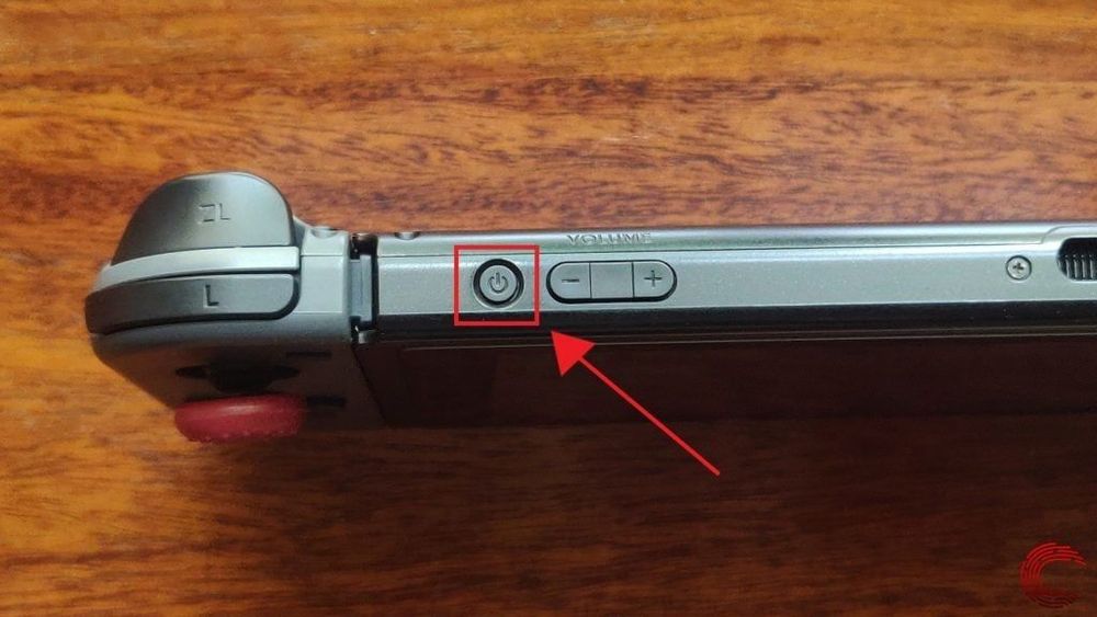 Nintendo Switch power button
