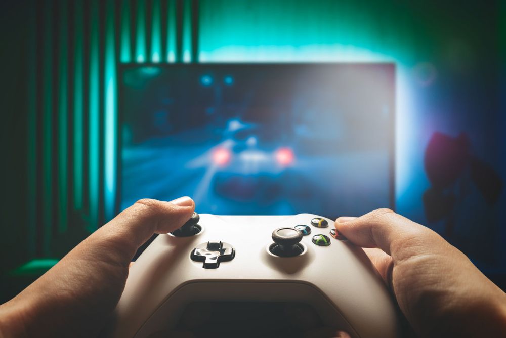 Playing a game with a controller