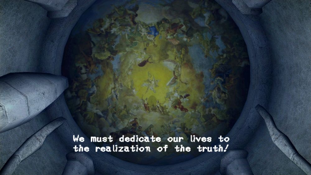 Screenshot from Haunting Ground 