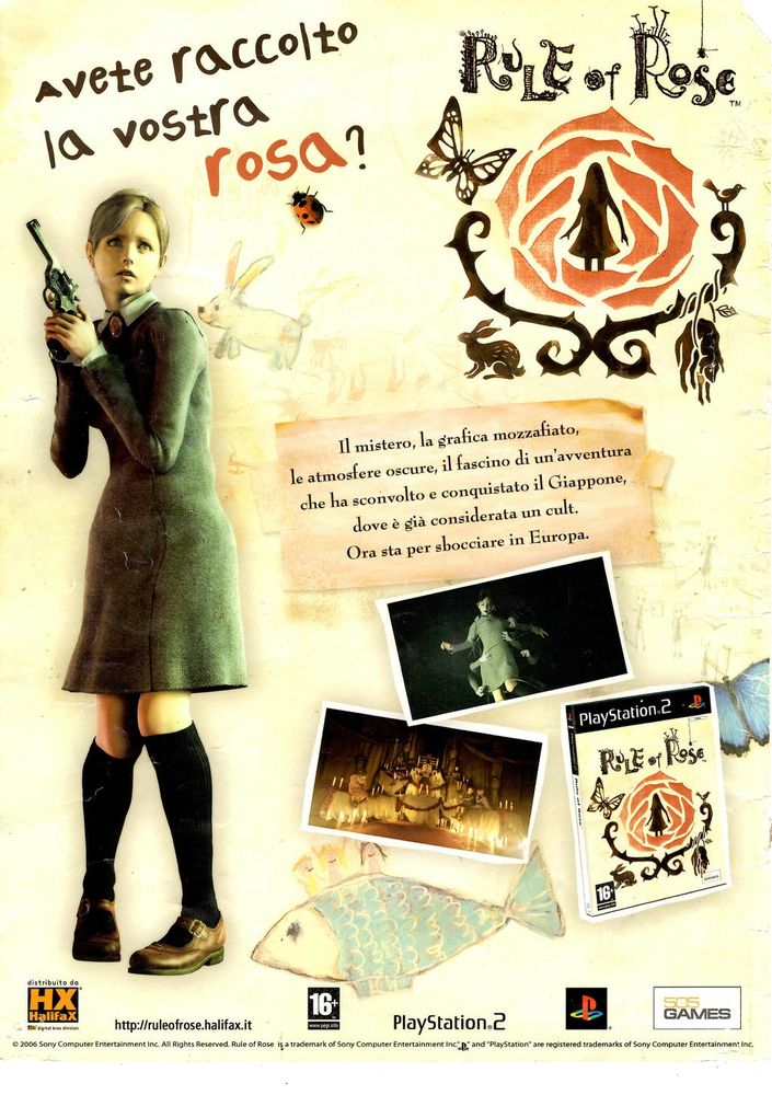 Rule of Rose italian advertising 