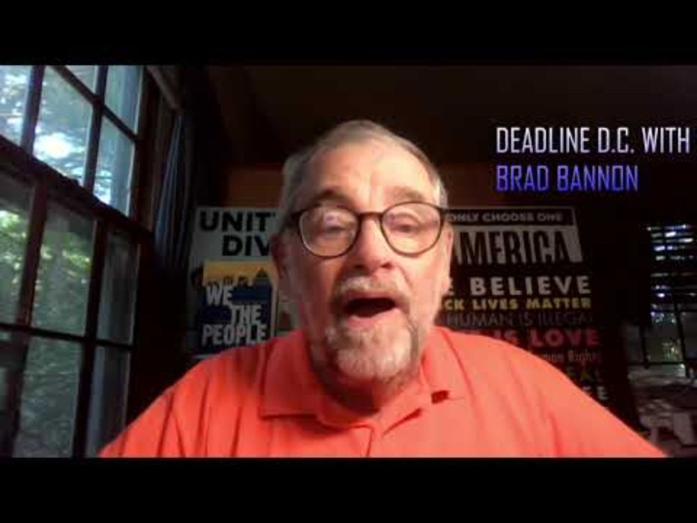 Watch Deadline D.C. with Brad Bannon Mondays 3-4pm ET!