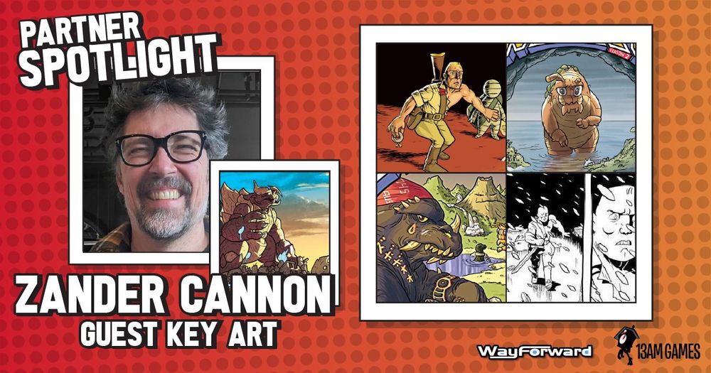 Dawn of the Monsters partner spotlight: Zander Cannon – Guest key art