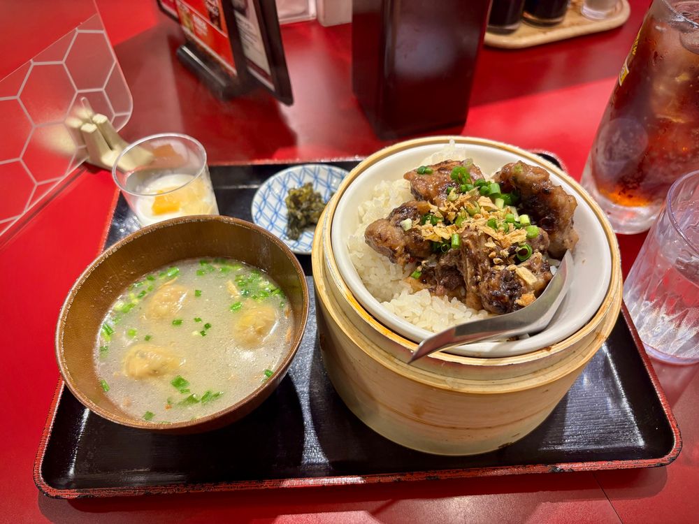 排骨飯@川崎アゼリア雲呑房