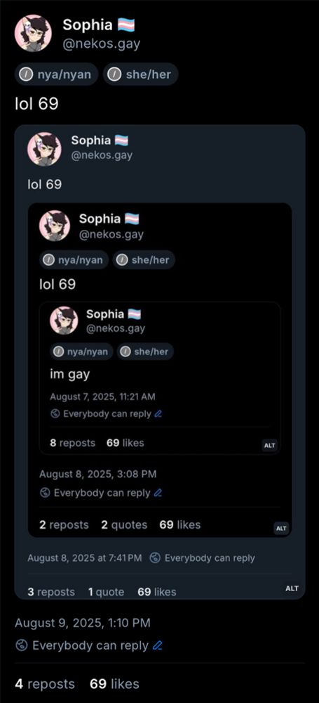 post by nekos.gay saying "lol 69" with 69 likes showing a post by nekos.gay saying "lol 69" with 69 likes showing a post by nekos.gay saying "lol 69" with 69 likes showing a post by nekos.gay saying "im gay" with 69 likes