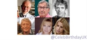 Thumbnail pictures of 
Al Jaffee - American cartoonist.
David Nobbs - English comedy writer.
Christopher Gable - British dancer, choreographer and actor.
Geoffrey Hayes - English television presenter and actor.
Deborah Raffin - American actress.
Peaches Geldof - British television presenter and model.