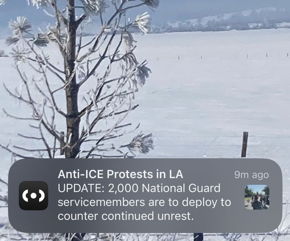 Anti-ICE Protests in LA
UPDATE: 2,000 National Guard servicemembers are to deploy to counter continued unrest.