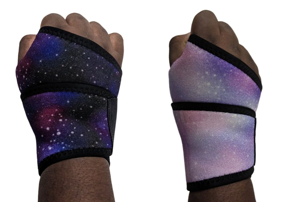 Galaxy and Pastel Galaxy Wrist Braces