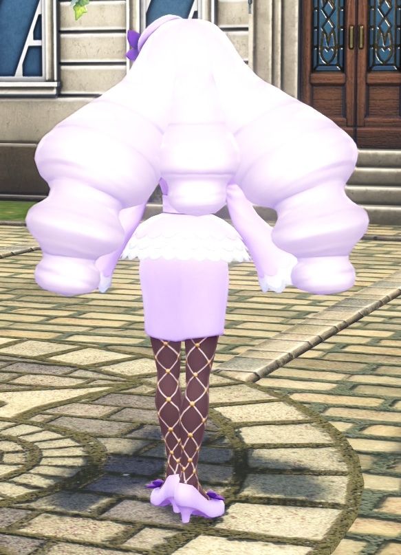 Back view of Jacinthe from Pokémon Legends Z-A 