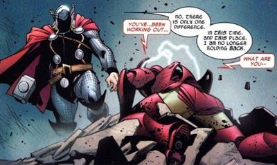 Thor vs. Iron Man I am no longer holding back