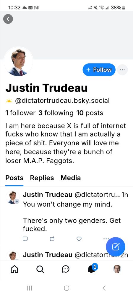 Bogus Prime Minister of Canada account.