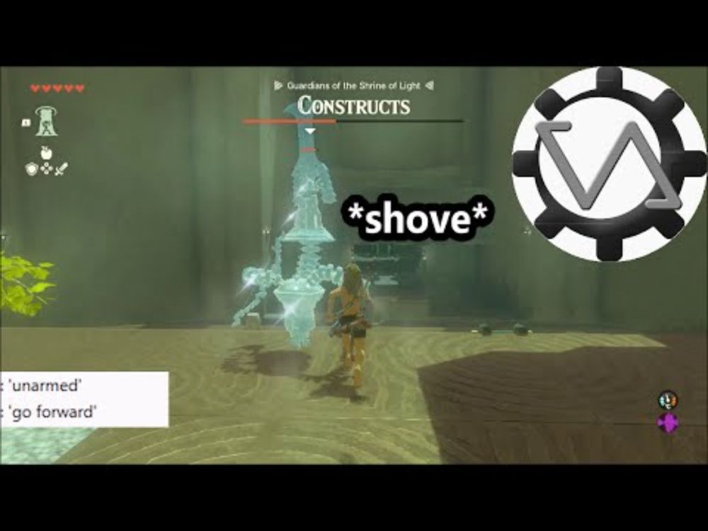 TOTK voice-controlled Proving Grounds 3 (Vehicles, Rotation, Flow)