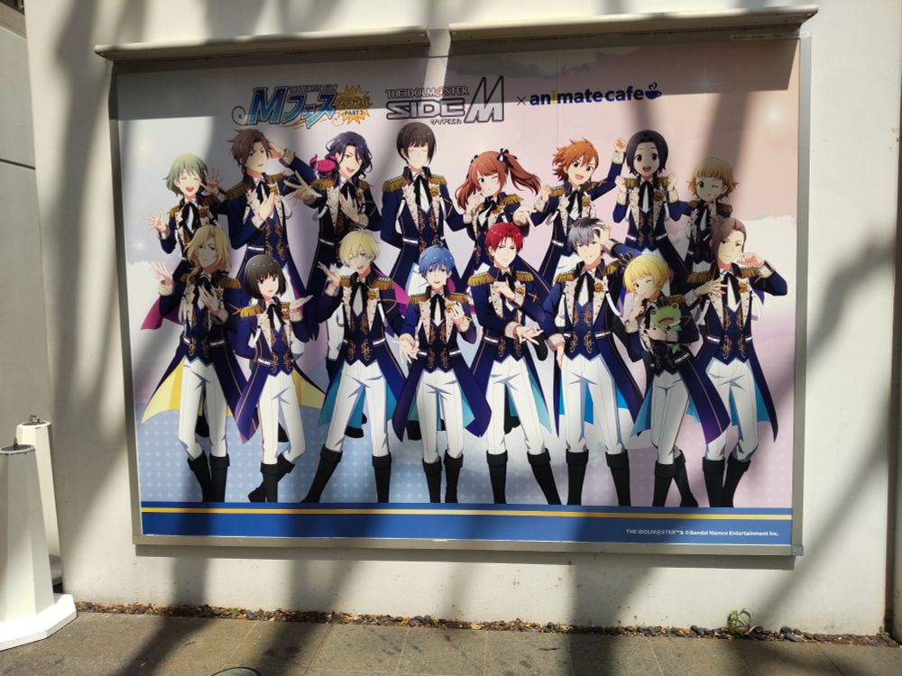 アニカフェスタンド横
Mフェス2弾のアイドルたち