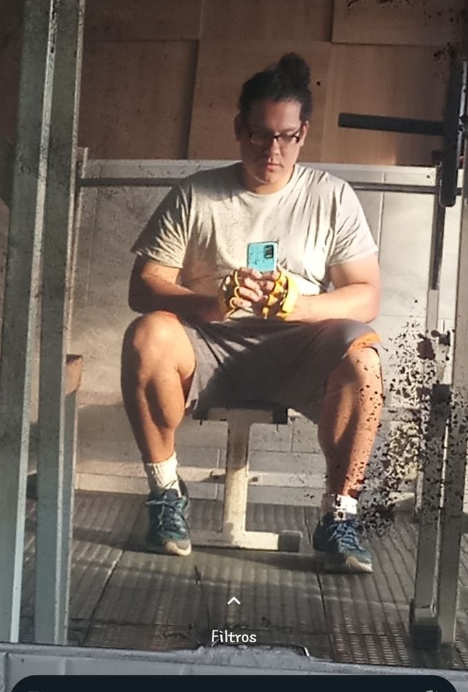 Dia de treino! Animado com a rede nova!