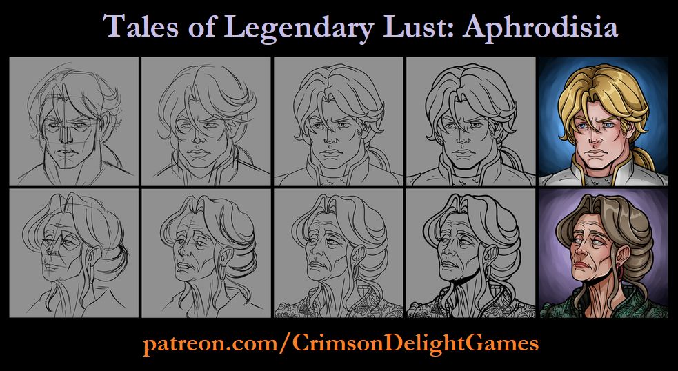 NPC portrait art production