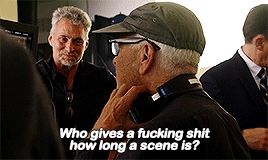 David Lynch says who gives a fucking shit how long a scene is 