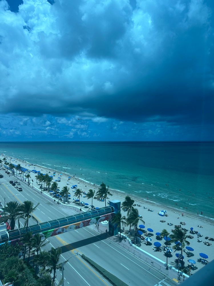 Aerial view of Fort Lauderdale Beach