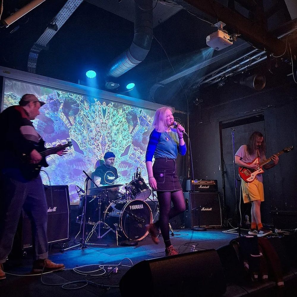 Dancer on stage at Firebug as part of Leicesterval