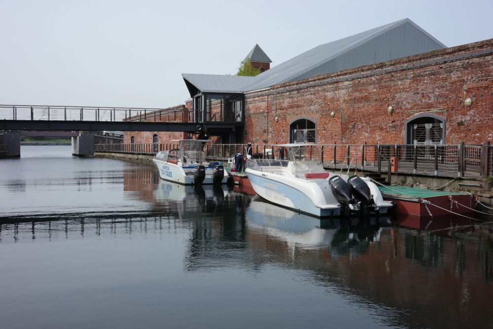 金森赤レンガ倉庫あたり