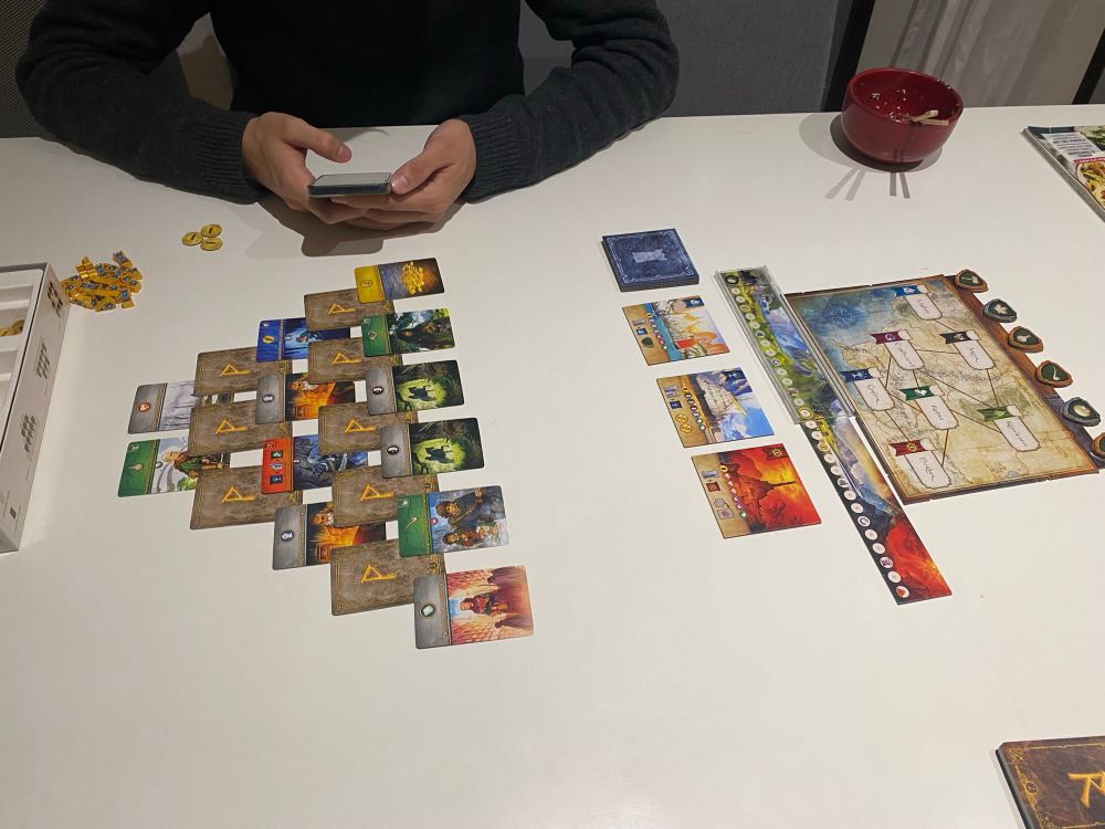 Jeu de société : 7 wonders version seigneur des anneaux