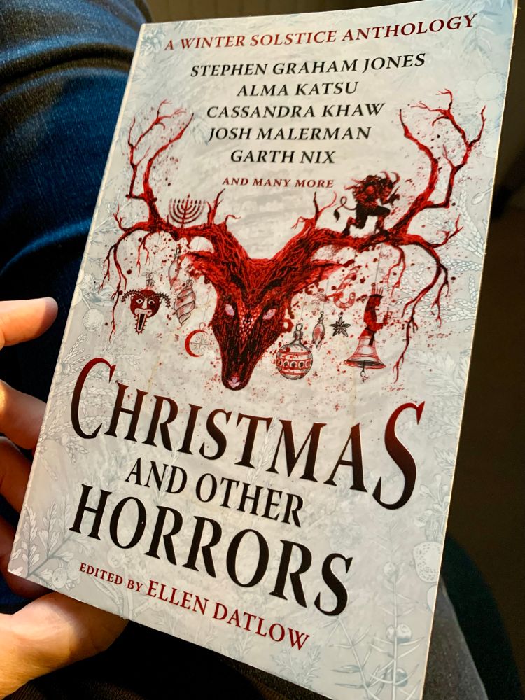Taschenbuch “Christmas and other Horrors”, herausgegeben von Ellen Datlow