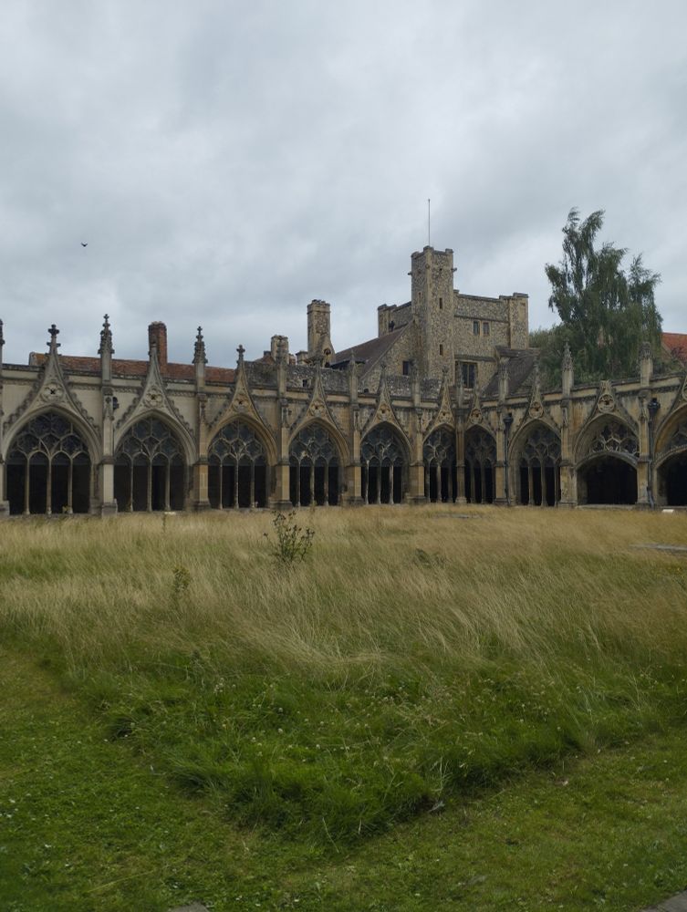 Meadow on the Garth in the cloisters 